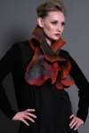  Wearable Art: Harlequin Feltworks wool, silk