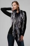  Wearable Art: Harlequin Feltworks merino wool, shibori dye