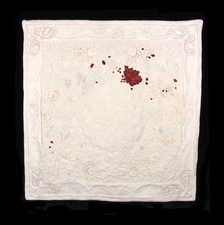 Jenne Giles Soft Sculpture: Floating World wool, silk, cotton