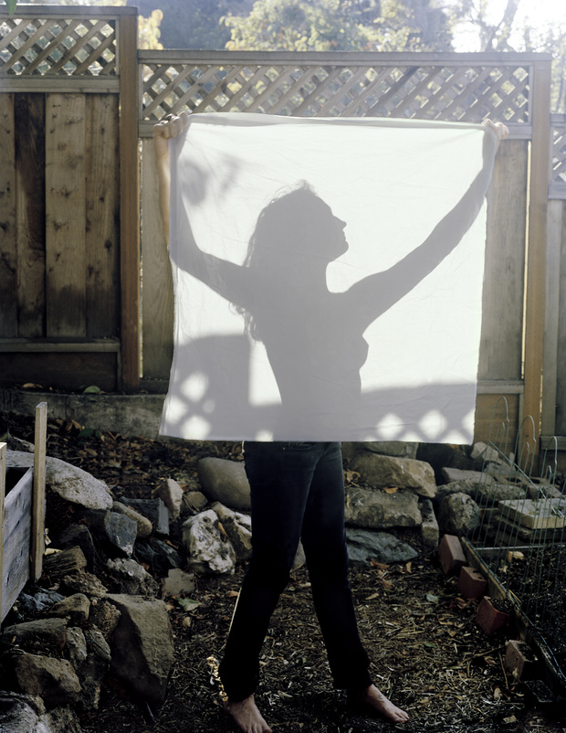 Jennifer Leigh Wright Song Backyard Magic 4x5 color negative film