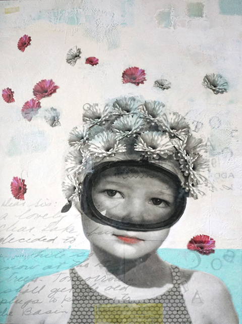 Dear Sis Paintings Mixed medium with wax, oil stick and pastel