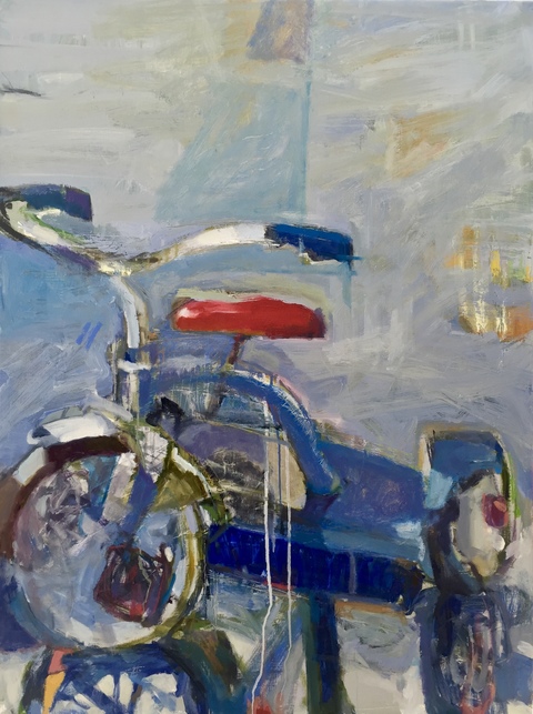 Jenny Olsen New Trike, 2015-2016 Oil on Canvas