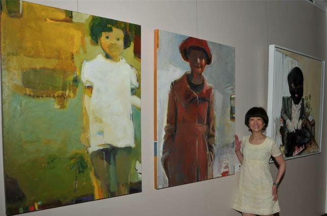 Jenny Lai Olsen Exhibition Images Oil on Canvas