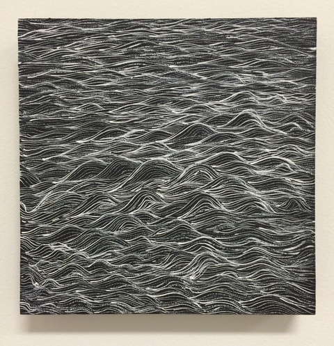   flotsam + jetsam ink . iron oxide . birch panel