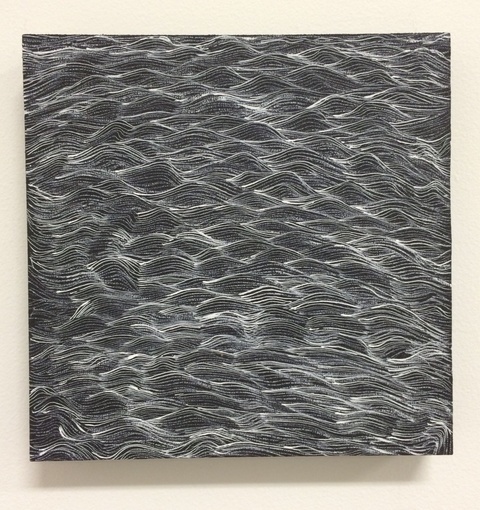   flotsam + jetsam ink . iron oxide . birch panel