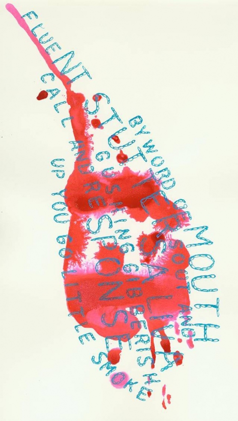  texts ink on paper