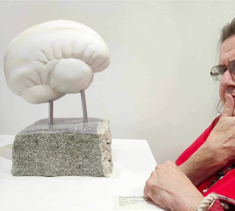  Stone Brain Danby marble, stainless pins + Belgian granite
