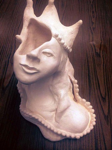 Jerelyn Hanrahan  CERAMIC FIGURINE SERIES  Pearlized ceramic