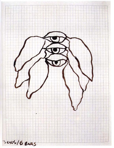 Jerelyn Hanrahan RETROSPECTIVE Ink on paper