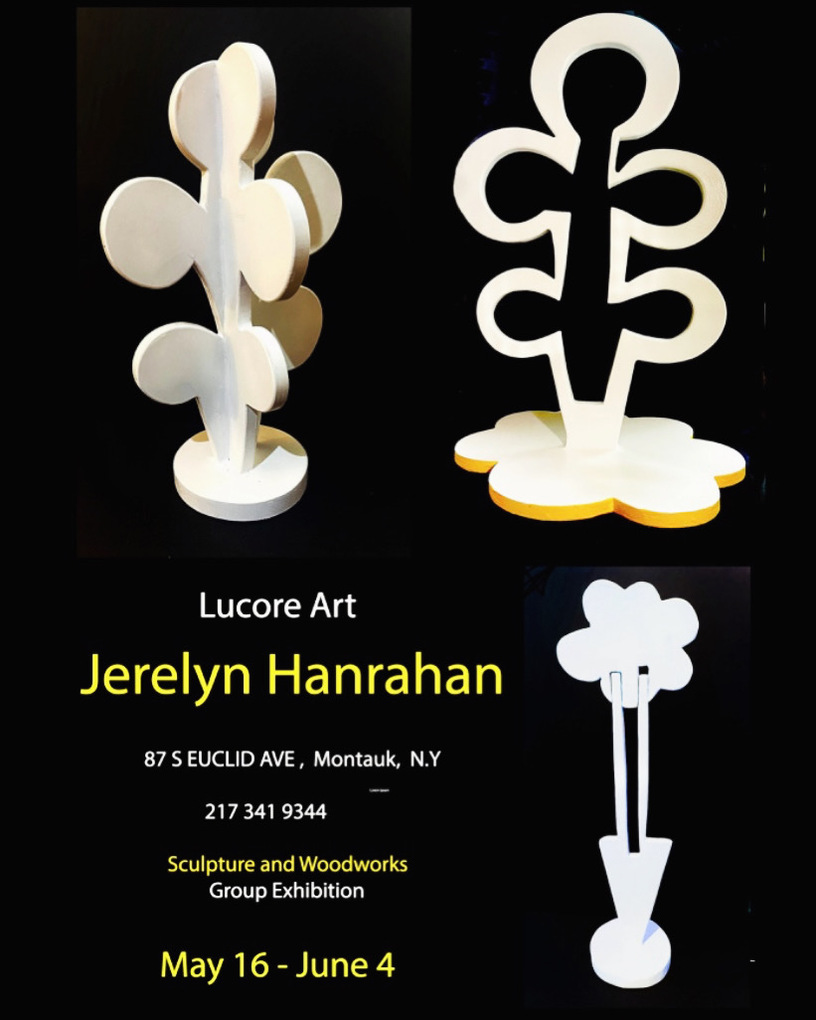Jerelyn Hanrahan SCULPTURE PAINTED WOOD