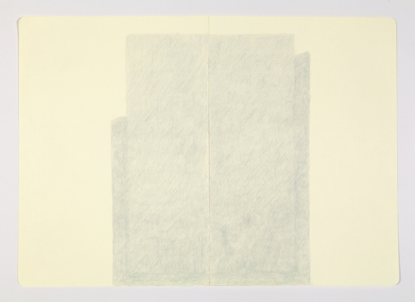JESSICA DICKINSON from: notebook drawings and notations >  James Fuentes Online > July 15–August 15, 2020 colored pencil on paper with linen tape 