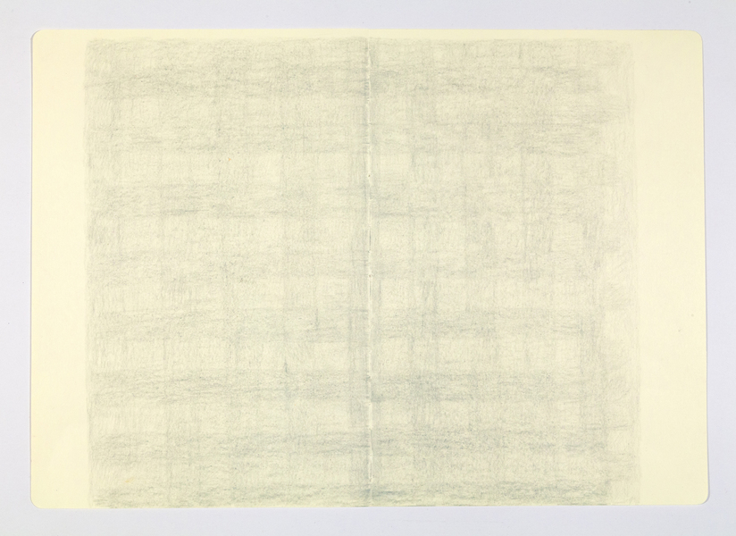 JESSICA DICKINSON from: notebook drawings and notations >  James Fuentes Online > July 15–August 15, 2020 colored pencil on paper