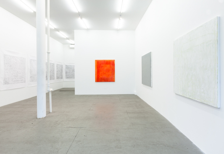 JESSICA DICKINSON BEFORE/BESIDE >James Fuentes >2011 Installation View