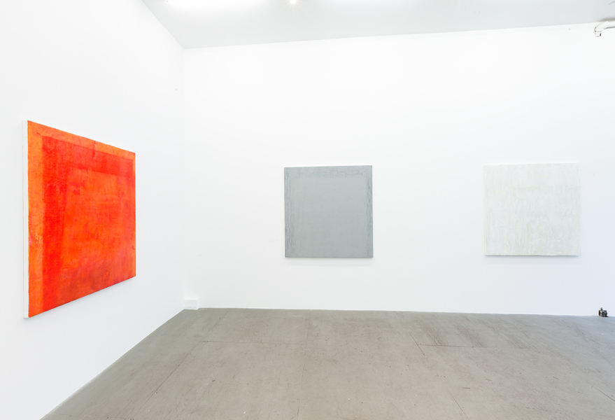 JESSICA DICKINSON paintings Installation View, Solo Exhibition BEFORE/BESIDE