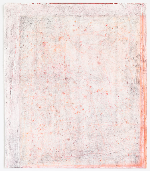 JESSICA DICKINSON works on paper pastel, graphite, and gouache on paper with holes