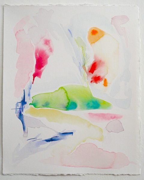 Jessica Snow Works on Paper Watercolor on Arches 300 lb. hot press paper