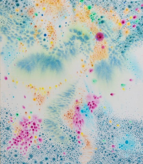 Jessica Snow Paintings Acrylic and sea water on canvas