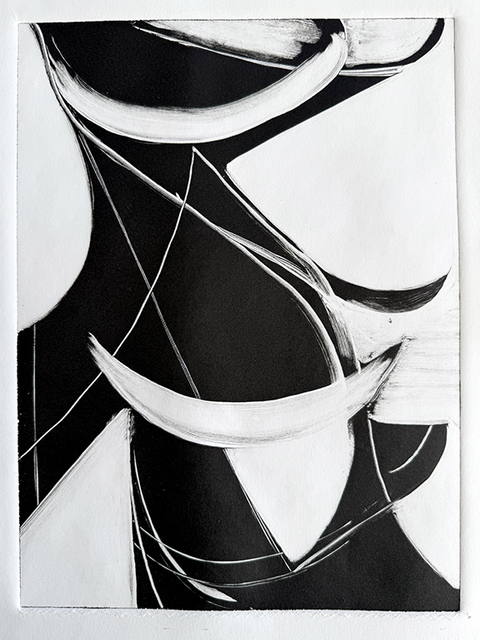Jessica Snow Printmaking Oil-based monotype