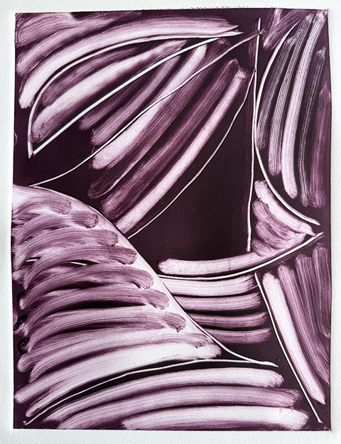Jessica Snow Printmaking Oil-based monotype
