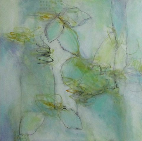Jane Molinelli Abstracts Acrylic and charcoal on canvas