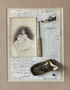  THE PARIS PROJECT Paper, antique letter, baby shoe