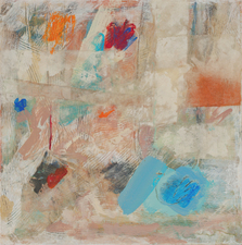 Joan K. Russell GRID Mixed Media on Canvas