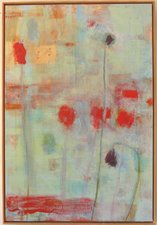 Joan K. Russell more Acrylic and rice paper on canvas