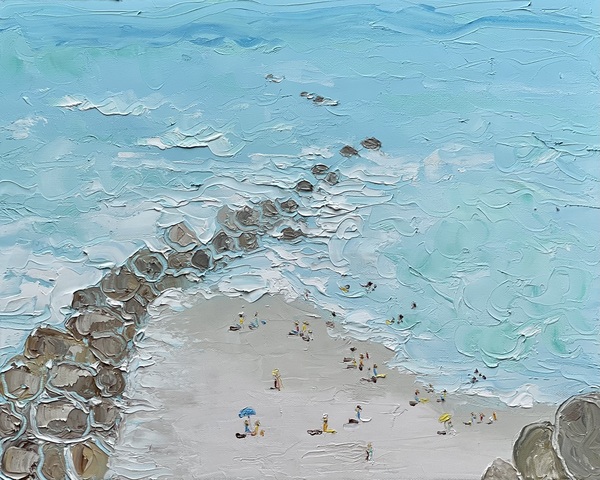 JoAnn O'Hara | Contemporary Coastal Art  Landscape Paintings Oil