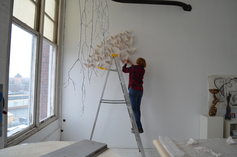 Installing the first section of United United - Process