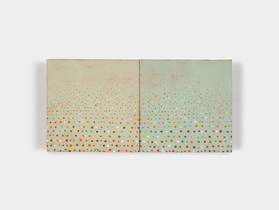 Jodie Manasevit Paintings 2025-2026 oil on 2 wood blocks