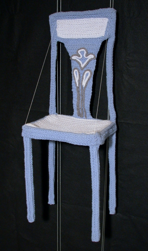 Johanna Byström Sims Crochetings yarn, wire