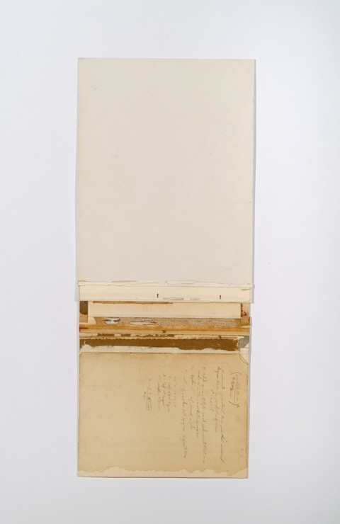 John Fraser  Graphite and Acrylic on Collaged Papers