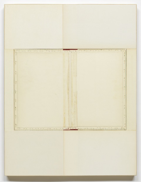 John Fraser  Graphite, Acrylic, and Mixed Media Collage on Wood Panel Construction
