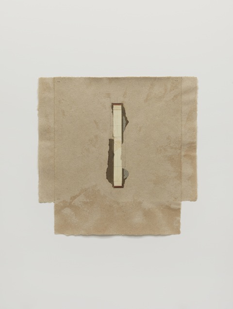 John Fraser  Graphite, Acrylic, and Mixed Media Collage on Hand-made Paper