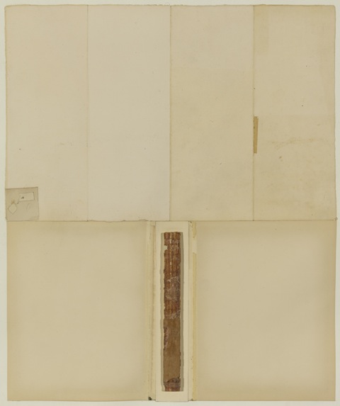John Fraser  Graphite and Acrylic on Collaged Papers, Laid down on Panel