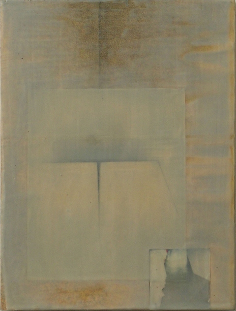 Different Same Place 2006 - 2010 Encaustic and collage on wood panel