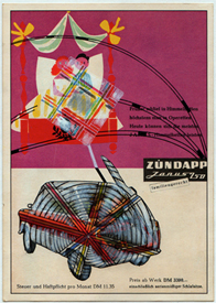 John Melville Postcards from the Autobahn Mixed media