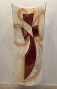 John Newman  Sculpture - 2022-2024 Wood, aluminum screening, Japanese paper, plaster and paper pulp mix, acqua resin, acrylic paint, chalk, colored pencil, pencil, ink