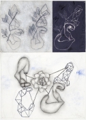 John Newman  Drawing - 2004-2008 chalk, pencil, ink