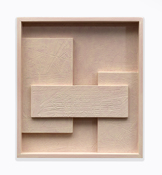 John Pittman Shadow Boxes 2023 - 2024 Alkyd/Wood Relief