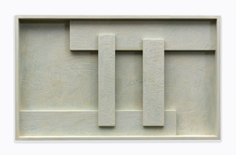 John Pittman Shadow Boxes 2023 - 2024 Alkyd/Wood Relief