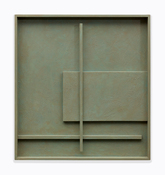 John Pittman Shadow Boxes 2023 - 2024 Alkyd/Wood Relief