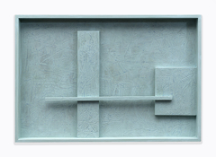 John Pittman Shadow Boxes 2023 - 2024 Alkyd/Wood Relief