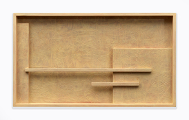 John Pittman Shadow Boxes 2023 - 2024 Alkyd/Wood Relief