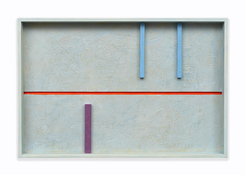 John Pittman Shadow Boxes 2023 - 2025 Alkyd/Wood Relief