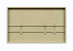 John Pittman Shadow Boxes 2023 - 2026 Alkyd/Wood Relief