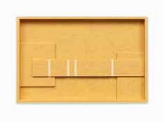 John Pittman Shadow Boxes 2023 - 2026 Alkyd/Wood Relief