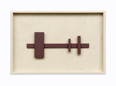 John Pittman Recent Work 2014 - 2023 Alkyd/Wood Relief