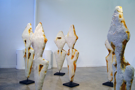 John T Adams A sculpture installation-"A Novel Isomorph" 