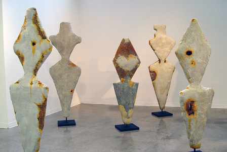 John T Adams A sculpture installation-"A Novel Isomorph" 